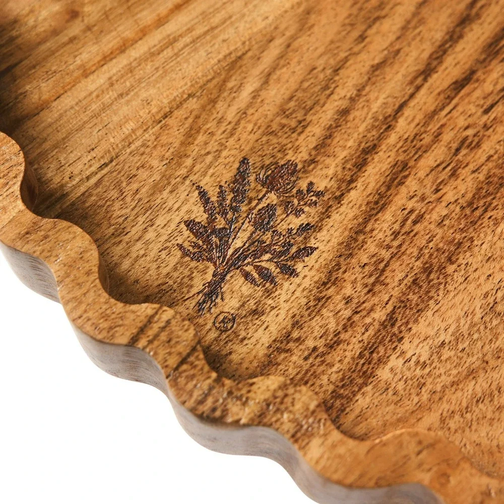 The Pioneer Woman Acacia Wood Lazy Susan, 12